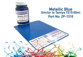 Metallic Blue Paint - 60ml