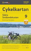 Cykelkartan Blad 9 Södra Smålandskusten 2023-2025