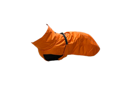 TÄCKE HUND POM VINTER ORANGE 50