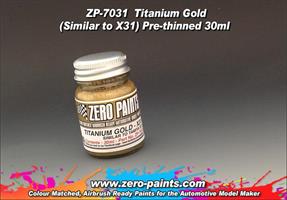 Titanium Gold Paint 30ml