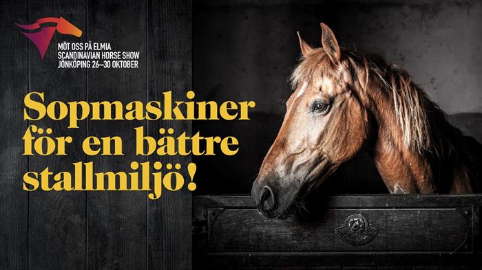 Besök oss på Scandinavian Horse Show