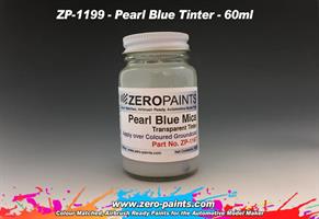 Pearl Blue Mica Transparent Tinter Paint 60ml