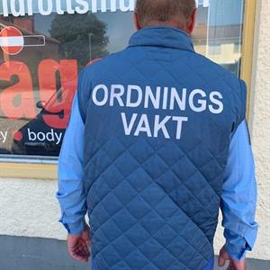 TAFT QUILTAD Jacka OV-Blå