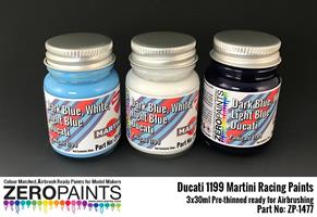 Ducati 1199 Martini Racing Paints 3x30ml