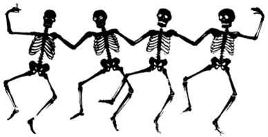 Dansa Skelettsamba!
