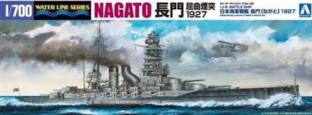 Water Line Series No. 124 IJN Nagato 1927