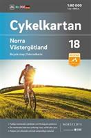 Cykelkartan blad 18 Norra Västergötland, skala 1:90000