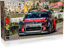 Citroen C3 WRC Tour de Corse 2018 Loeb