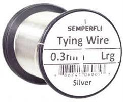 0.3 mm wire -Bright Silver