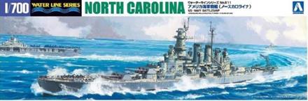 Water Line Series # 611 USS North Carolina BB-55 