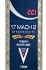 CCI 17-MACH 2 RIMFIRE POLY-TIP 17GR