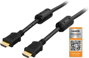 KABEL, HDMI 19-PIN M/M, 2 M, 4K