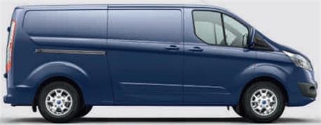 Ford Transit Custom 3300 med serviceinredning från Liljas Bilinredningar AB