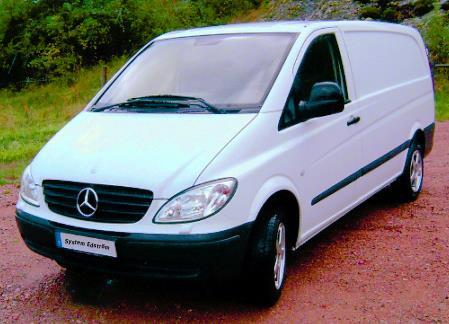 Mercedes-Benz Vito Lång med serviceinredning från Liljas Bilinredningar AB