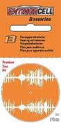 13 UP høreapparatbatteri - oransje