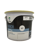 RANCH STALLFÄRG VIT 2,7 L