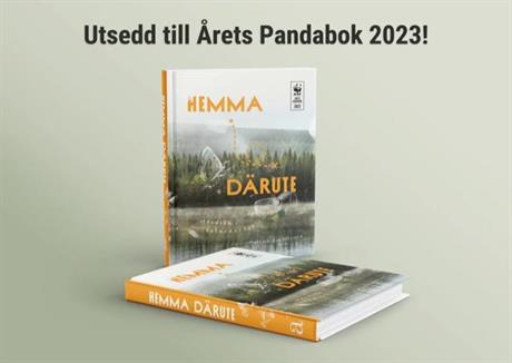 Årets Pandabok 2023 heter Hemma därute – handbok i naturnärhet. 