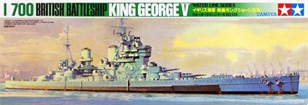 British King George Battleship - CP125