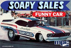 Soapy Sales Dodge Challenger Funny Car