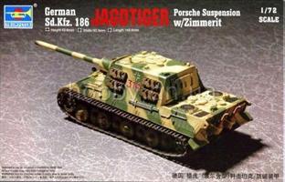 German Sd.Kfz. 186 Jagdtiger Porsche Suspension w/