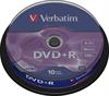 DVD+R MEDIA, VERBATIM 10-PACK