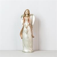 Ängel, champagne/koppar