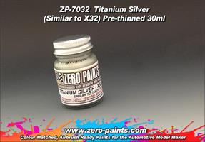Titanium Silver Paint 30ml