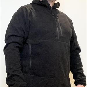 WE Delatite Fleece Hoddy XS Black