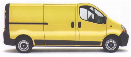 Renault Trafic L2H1 med serviceinredning från Liljas Bilinredningar AB