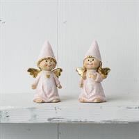 Julbarn i rosa