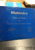 Reservdelsbok Mahindra Peugeot XDP 4-90 motor