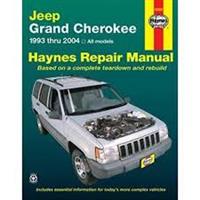 Verkstadshandbok Grand Cherokee 1993-2004  "utförsäljning"