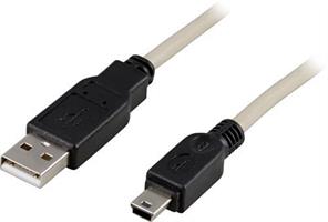 KABEL, USB A-MINIB, M/M, 2 M