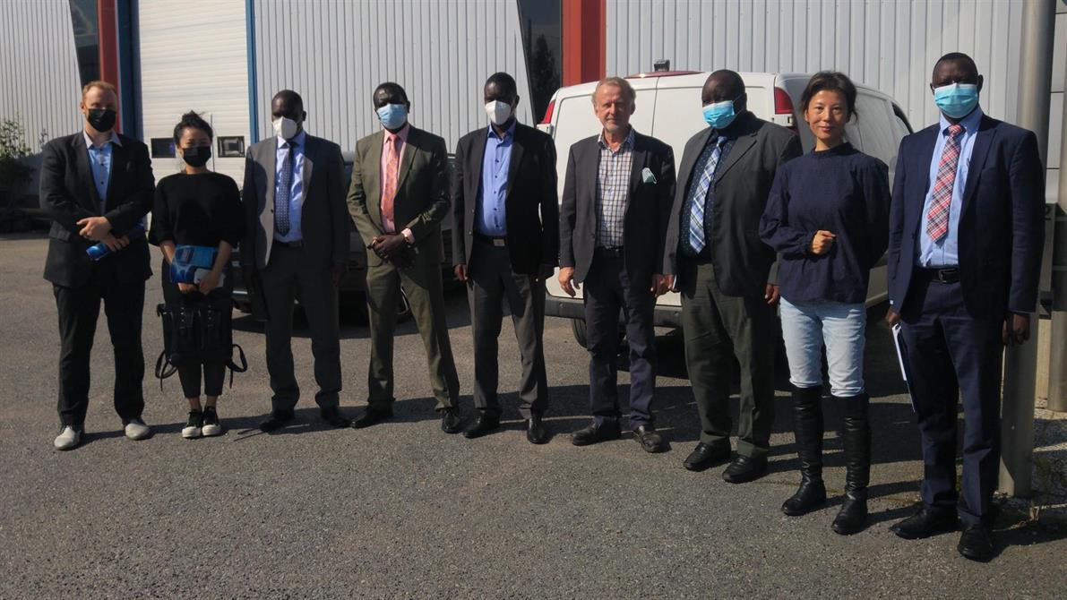 Delegation from Western Kenya, close to Rift Valley have visited Geneset Powerplants August 12th, 2021