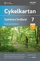 Cykelkartan blad 7 Sydvästra Småland skala 1:90000