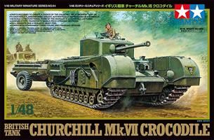 British Tank Churchill Mk. VII Crocodile