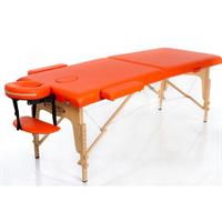 Massagebänk CLASSIC i trä, orange