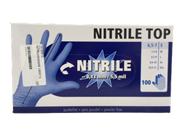 NITRILHANDSKE 100ST S