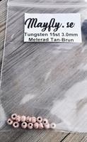 Tungsten 15st 3.0mm -Melerad Tan-Brun