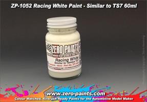 Racing White Paint (Light Cream) - Similar to TS7