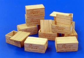 US wooden crates condensed Milk