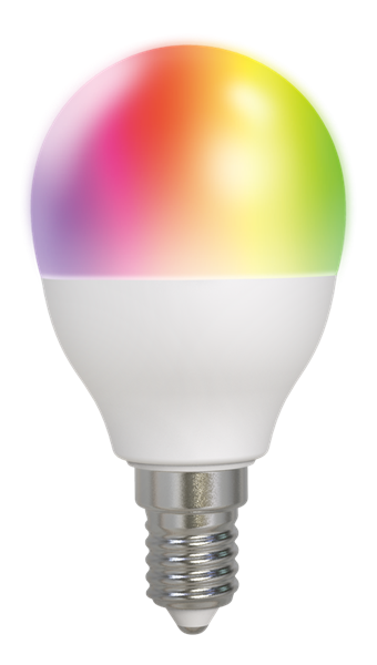 DELTACO SMART, RGB LED-LAMPA E14 5W