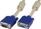 KABEL, HD-15 M/F (VGA), 3M