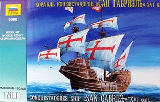 Conquistadores Ship San Gabriel XVI Cent.