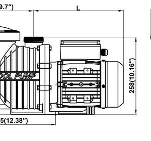 Pump Saturn 19m3/h 230V,1,4 kW