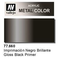 VALLEJO METAL COLOR 77.660 : Gloss primer black