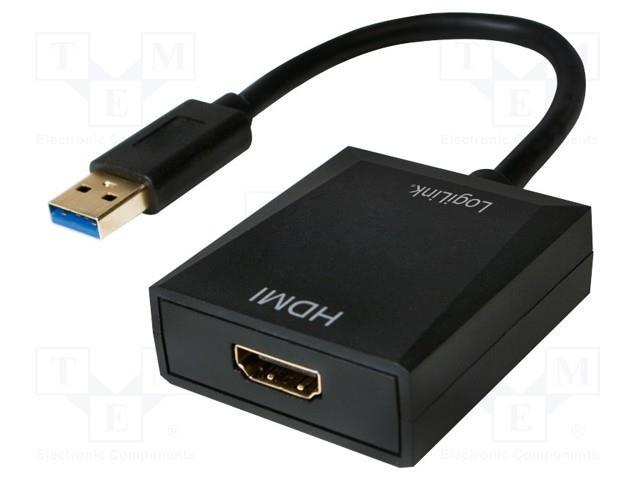 ADAPTER, USB 3.0 TILL HDMI, LOGILINK