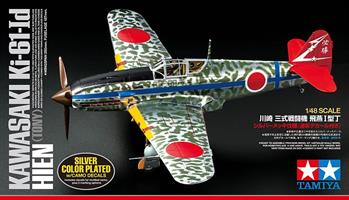 Kawasaki Ki-61-Id Hien (Tony) Silver Color Plated 