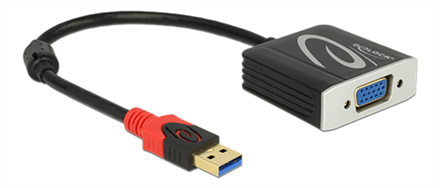 ADAPTER, USB 3.0 TILL VGA, DELOCK