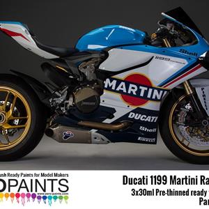 Ducati 1199 Martini Racing Paints 3x30ml